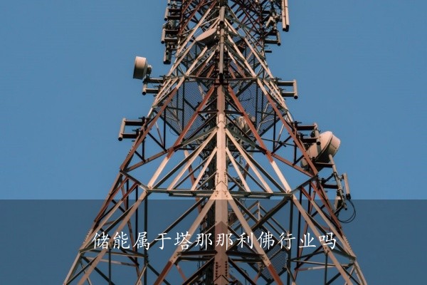 储能属于塔那那利佛行业吗