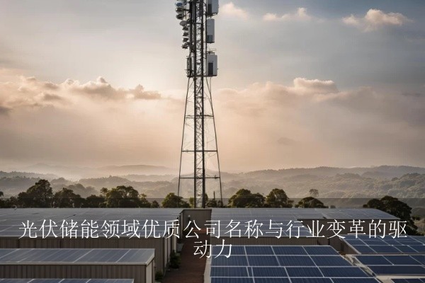 光伏储能领域优质公司名称与行业变革的驱动力